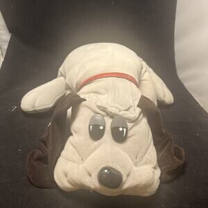 Vintage 1985 Tonka Pound Puppy - Gray with long ears, 2 feet long 24” Large